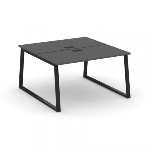 Style Project Рабочая станция 2-х сторон. SN-6T1.DRS-013 Акация Лорка/Металл Антрацит/Заглушка Пласт фото 5