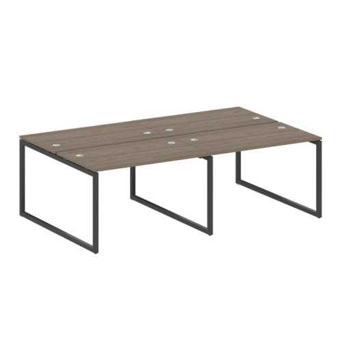 Бенч-система на 4 места на О-обр. м/к Metal System Quattro 40БО.СМ-4.2 фото 2 Бенч-система на 4 места на О-обр. м/к Metal System Quattro 40БО.СМ-4.2 фото 2