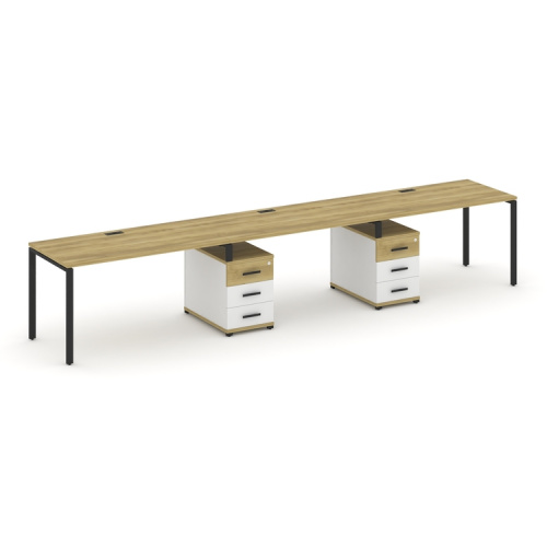 Бенч-система на 3 места с 2 опорными тумбами Concept CN.ORS-335 фото 6 Бенч-система на 3 места с 2 опорными тумбами Concept CN.ORS-335 фото 6