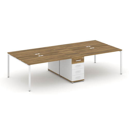 Бенч-система на 4 места с 1 опорной тумбой Concept CN.DRS-419 фото 8 Бенч-система на 4 места с 1 опорной тумбой Concept CN.DRS-419 фото 8