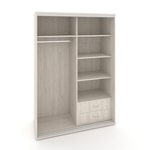 Корпус 2-х секционного шкафа низкого L=1500мм Maris SH.K2-5.2 K1 фото 6