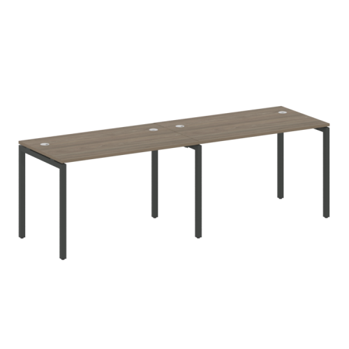 Бенч-система на 2 места на П-обр. м/к Metal System Quattro 40БП.СМ-2.2  фото 2