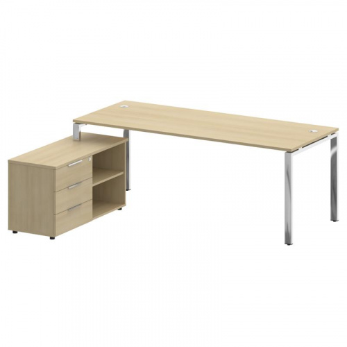 Стол руководителя с тумбой Metal System Direct БГ.СРТ-6.8 (L) фото 4 Стол руководителя с тумбой Metal System Direct БГ.СРТ-6.8 (L) фото 4