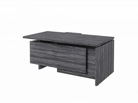 Стол с опорной тумбой FB-117R.DD Древесина Графит