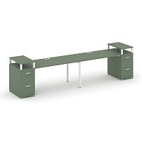 Бенч-система на 2 места с 2 опорными тумбами Concept CN.ORS-430