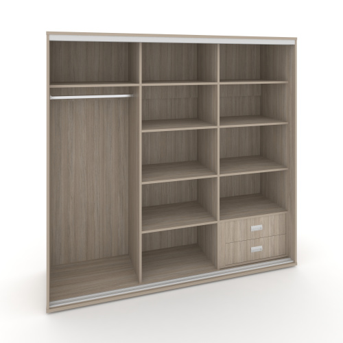 Корпус 3-х секционного шкафа низкого L=2219мм Maris SH.K3-5.2 K1 фото 6