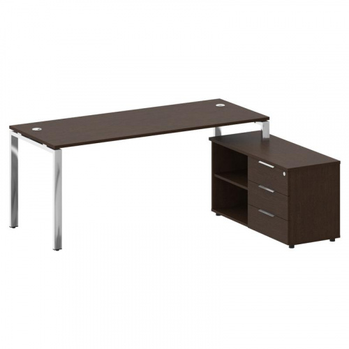 Стол руководителя с тумбой Metal System Direct БГ.СРТ-5.7 (R) фото 2 Стол руководителя с тумбой Metal System Direct БГ.СРТ-5.7 (R) фото 2