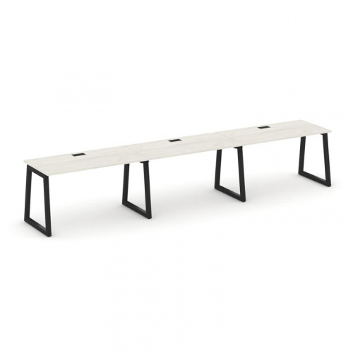 Style Project Рабочая станция 1 сторон. SN-5T1.ORS-031 Акация Лорка/Металл Антрацит/Заглушка Пластик фото 4