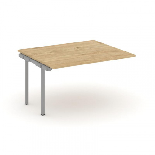 Style Project Проходной наб. элем. перег. стола SN-4P.NSPRG-033.3 Вяз Благородный/Металл Белый 1380*