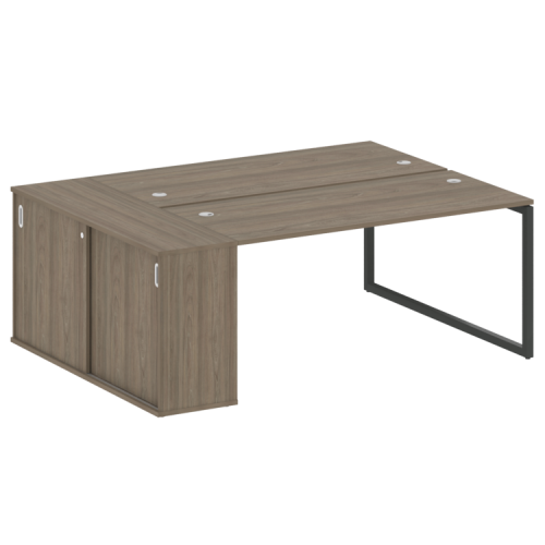 Бенч-система с шкафом-купе на О-обр. м/к Metal System Quattro 40БО.РС-СШК-1.4 фото 2 Бенч-система с шкафом-купе на О-обр. м/к Metal System Quattro 40БО.РС-СШК-1.4 фото 2