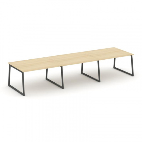 Style Project Стол переговорный SN-4T1.SPRG-054.3 Акация Лорка/Металл Антрацит 4740*1180*750 фото 28 Style Project Стол переговорный SN-4T1.SPRG-054.3 Акация Лорка/Металл Антрацит 4740*1180*750 фото 28