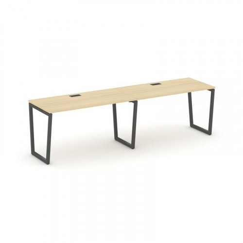 Style Project Рабочая станция 1 сторон. SN-4T2.ORS-002 Акация Лорка/Металл Антрацит/Заглушка Пластик фото 28