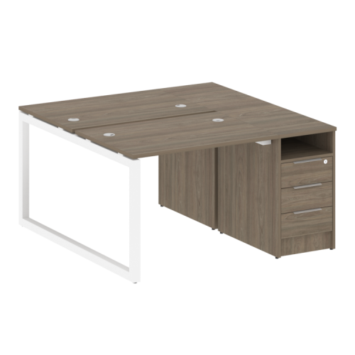 Бенч-система с тумбой на О-обр. м/к Metal System Quattro 50БО.РС-СТП-2.1 фото 3