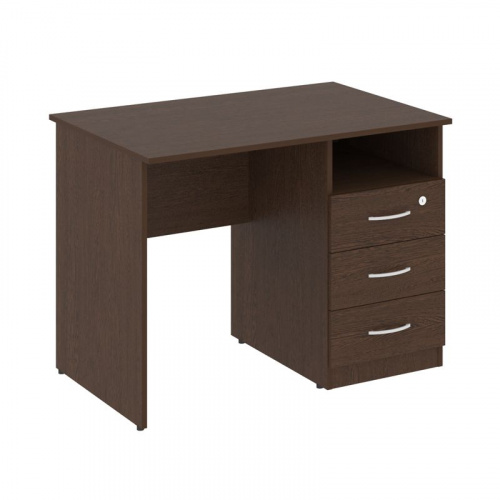 Nova S Стол письменный с тумбой правый В.СПТ-1 (R) Бук Артизан 1000*650*750 Nova S Стол письменный с тумбой правый В.СПТ-1 (R) Бук Артизан 1000*650*750