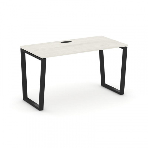 Style Project Стол письменный SN-6T2.SP-014 Акация Лорка/Металл Антрацит/Заглушка Пластик Черный 158 фото 6