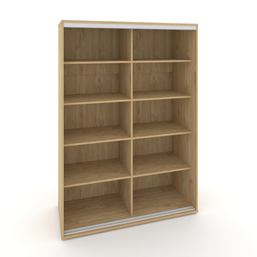 Корпус 2-х секционного шкафа низкого L=1400мм Maris SH.K2-4.2 K8 фото 3