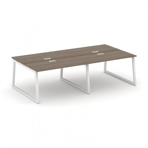 Style Project Рабочая станция 2-х сторон. SN-5T1.DRS-032 Акация Лорка/Металл Антрацит/Заглушка Пласт фото 14