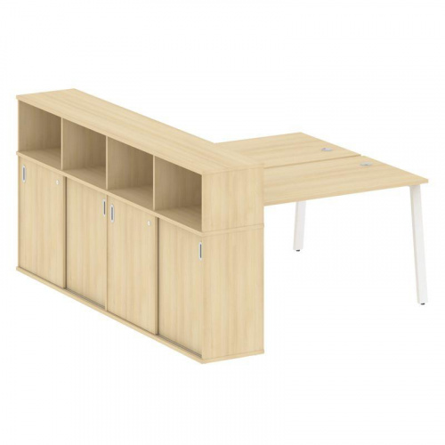 Бенч-система с шкафом-купе на А-обр. м/к Metal System БА.РС-СШК-4.3 фото 8