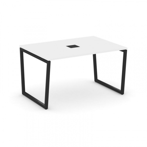 Style Project Стол переговорный SN-4T2.SPRG-001 Акация Лорка/Металл Антрацит/Заглушка Металл Антраци фото 8