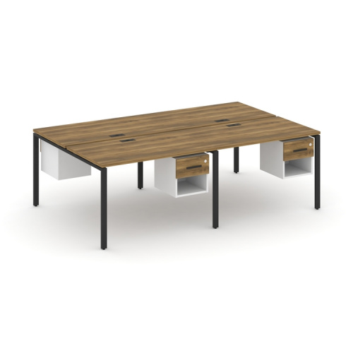 Бенч-система на 4 места с подвесными тумбами Concept CN.DRS-138 фото 7