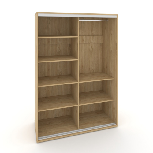 Корпус 2-х секционного шкафа низкого L=1400мм Maris SH.K2-4.2 K7 фото 3