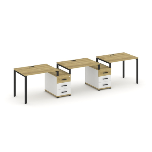 Бенч-система на 3 места с 2 опорными тумбами Concept CN.ORS-325 фото 6 Бенч-система на 3 места с 2 опорными тумбами Concept CN.ORS-325 фото 6