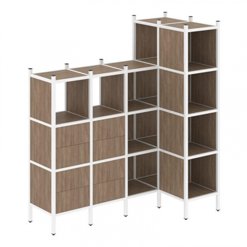 Стеллаж офисный угловой Loft VR.L-47 фото 9 Стеллаж офисный угловой Loft VR.L-47 фото 9