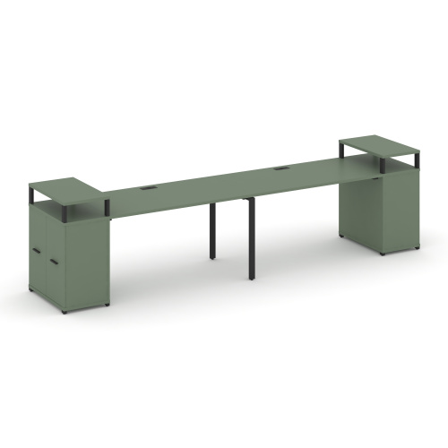 Бенч-система с опорными распашными шкафами Concept CN.ORS-221 Бенч-система с опорными распашными шкафами Concept CN.ORS-221
