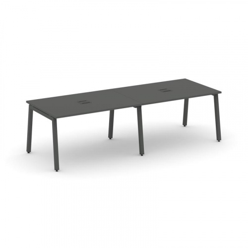 Style Project Стол переговорный SN-5A.SPRG-012 Дуб Табак/Металл Белый 2360*980*750 фото 24