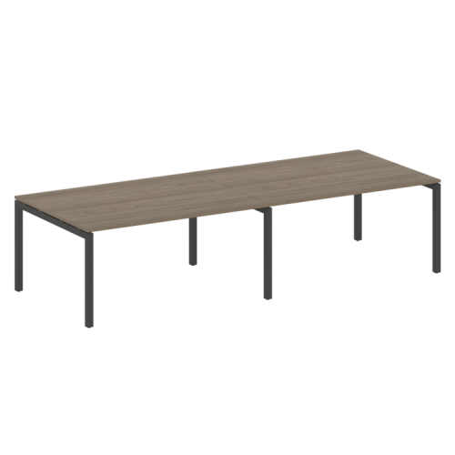 Переговорный стол на П-обр. м/к Metal System Quattro 50БП.ПРГ-2.4 Переговорный стол на П-обр. м/к Metal System Quattro 50БП.ПРГ-2.4