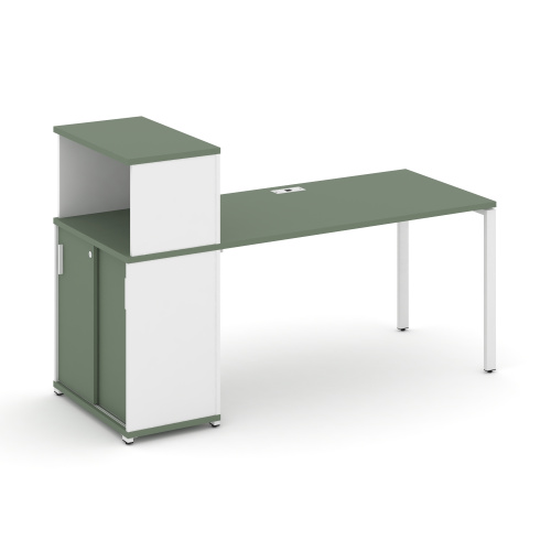 Стол офисный с опорным шкафом-купе Concept CN.SP-240