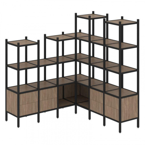 Стеллаж офисный угловой Loft VR.L-41 фото 10