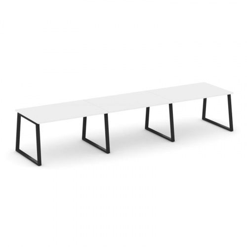 Style Project Стол переговорный SN-6T1.SPRG-024.3 Акация Лорка/Металл Антрацит 4740*980*750 фото 6