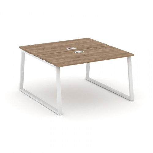 Style Project Рабочая станция 2-х сторон. SN-6T1.DRS-013 Акация Лорка/Металл Антрацит/Заглушка Пласт фото 11