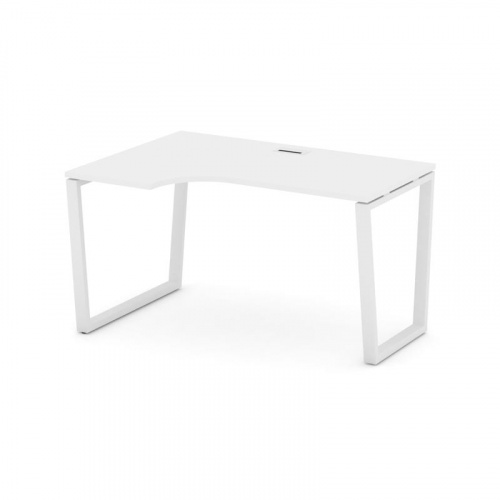 Style Project Стол рабочий эргоном. SN-6T2.SPA-012(L) Акация Лорка/Металл Антрацит/Заглушка Пластик фото 17