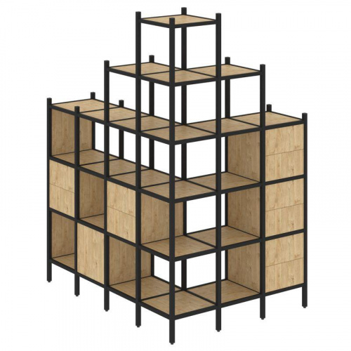 Стеллаж офисный угловой Loft VR.L-56 фото 3 Стеллаж офисный угловой Loft VR.L-56 фото 3