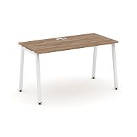 Style Project Стол письменный SN-4A.SP-004 Дуб Табак/Металл Белый 1580*600*750