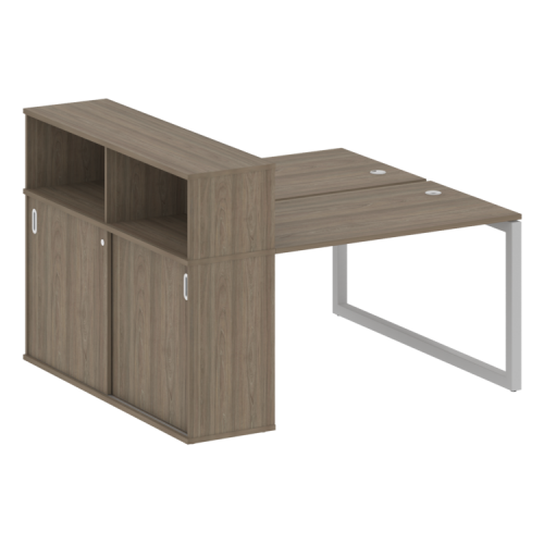 Бенч-система с шкафом-купе на О-обр. м/к Metal System Quattro 50БО.РС-СШК-2.2 фото 2 Бенч-система с шкафом-купе на О-обр. м/к Metal System Quattro 50БО.РС-СШК-2.2 фото 2