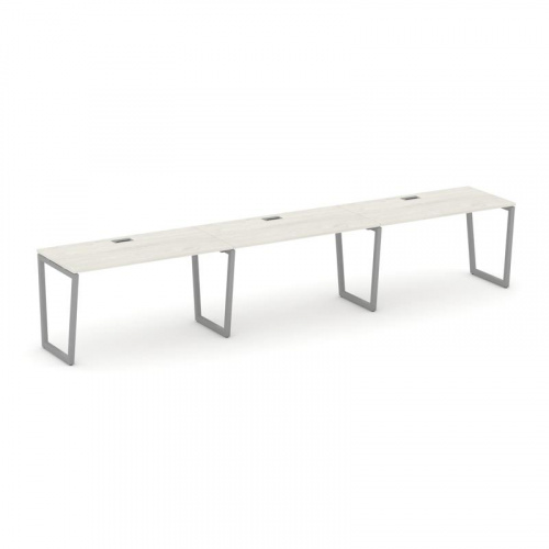 Style Project Рабочая станция 1 сторон. SN-4T2.ORS-042 Акация Лорка/Металл Антрацит/Заглушка Пластик фото 11