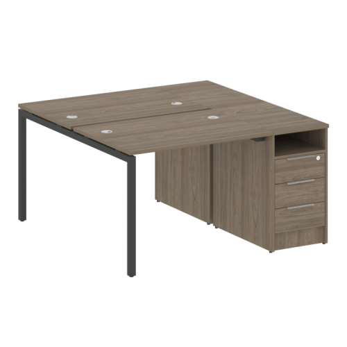 Бенч-система с тумбой на П-обр. м/к Metal System Quattro 40БП.РС-СТП-2.1 фото 3 Бенч-система с тумбой на П-обр. м/к Metal System Quattro 40БП.РС-СТП-2.1 фото 3