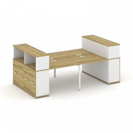 Бенч-система с опорными распашными шкафами Concept CN.DRS-269