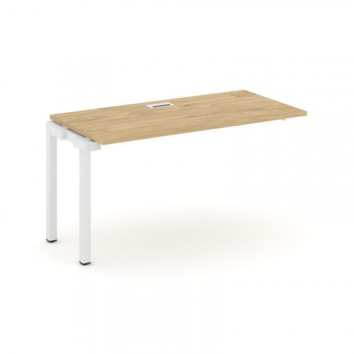 Style Project Проходной наб. элем. SN-5P.ONRS-024 Дуб Табак/Металл Белый 1580*800*750 фото 9