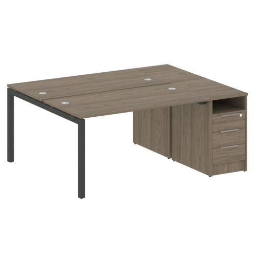 Бенч-система с тумбой на П-обр. м/к Metal System Quattro 50БП.РС-СТП-2.3 фото 3