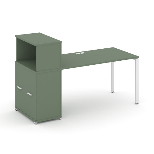 Стол офисный с опорным распашным шкафом Concept CN.SP-226