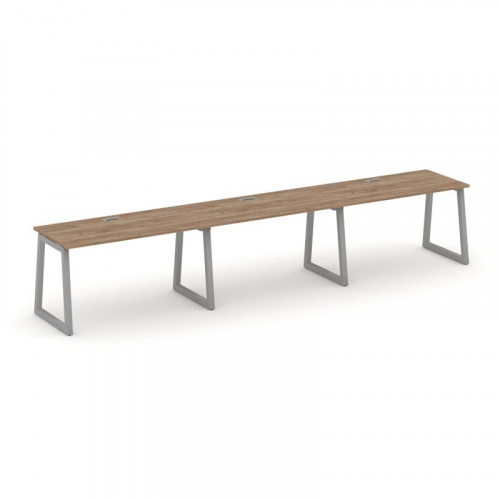 Style Project Рабочая станция 1 сторон. SN-5T1.ORS-031 Акация Лорка/Металл Антрацит/Заглушка Пластик фото 10