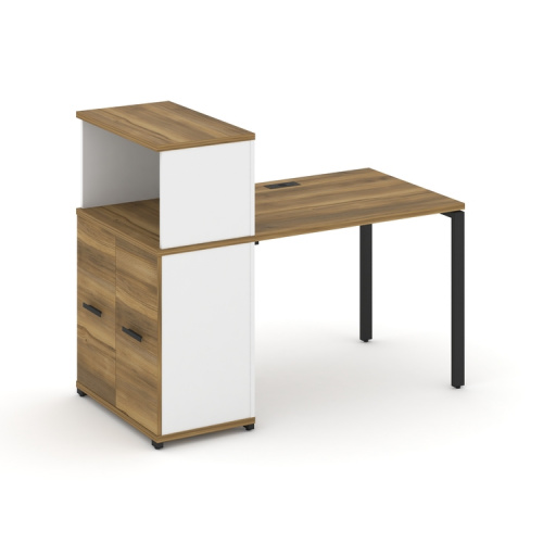 Стол офисный с опорным распашным шкафом Concept CN.SP-225 фото 7 Стол офисный с опорным распашным шкафом Concept CN.SP-225 фото 7