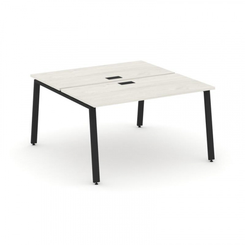 Style Project Рабочая станция 2-х сторон. SN-6A.DRS-002 Акация Лорка/Металл Белый 1180*1232*750 фото 7