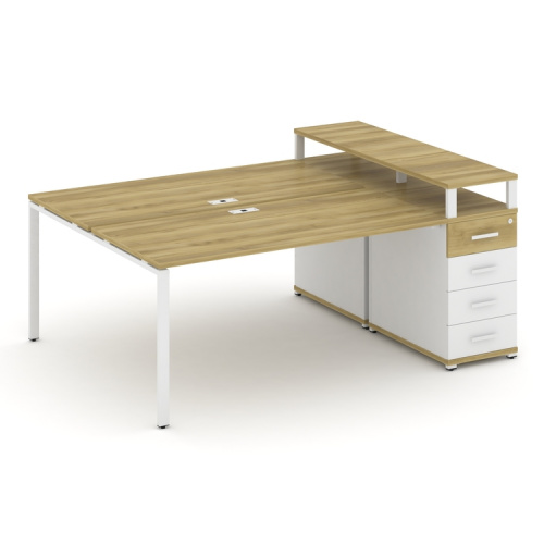 Бенч-система с 1 опорной тумбой Concept CN.DRS-412 фото 11