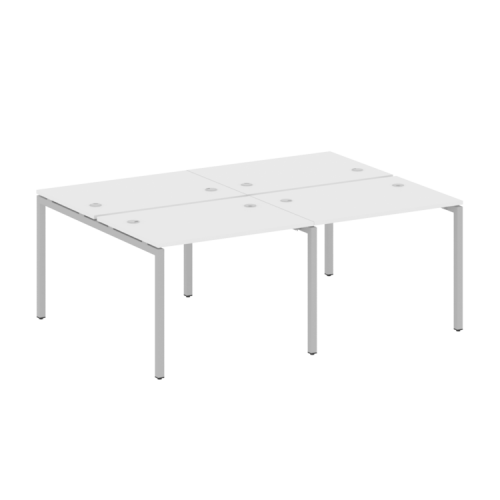 Бенч-система на 4 места на П-обр. м/к Metal System Quattro 40БП.СМ-4.1  фото 4