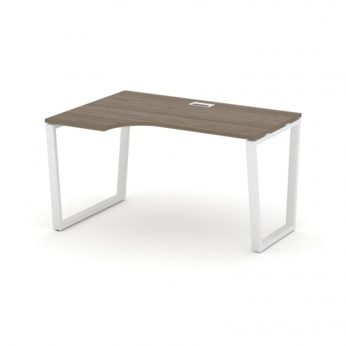 Style Project Стол рабочий эргоном. SN-6T2.SPA-012(L) Акация Лорка/Металл Антрацит/Заглушка Пластик фото 15